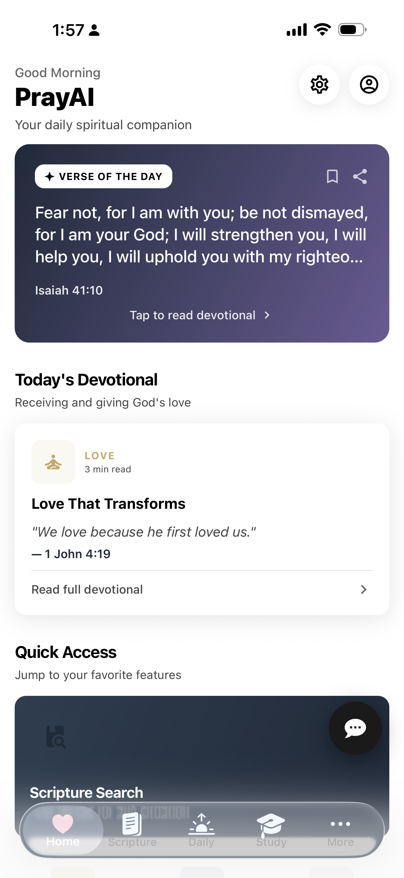 PrayAI Screenshot